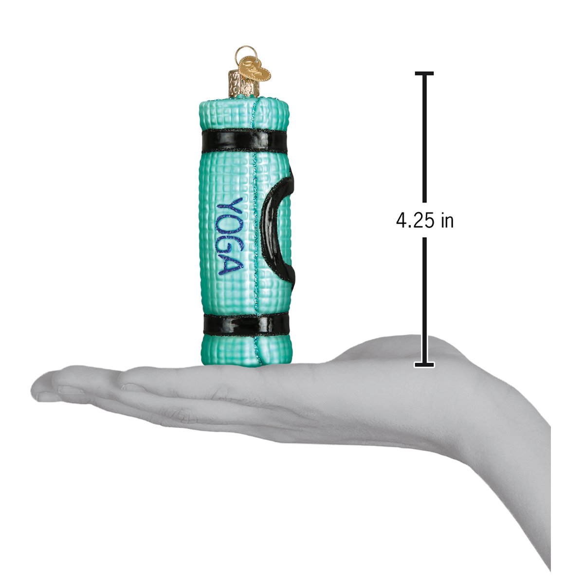 Yoga Mat Ornament Old World Christmas