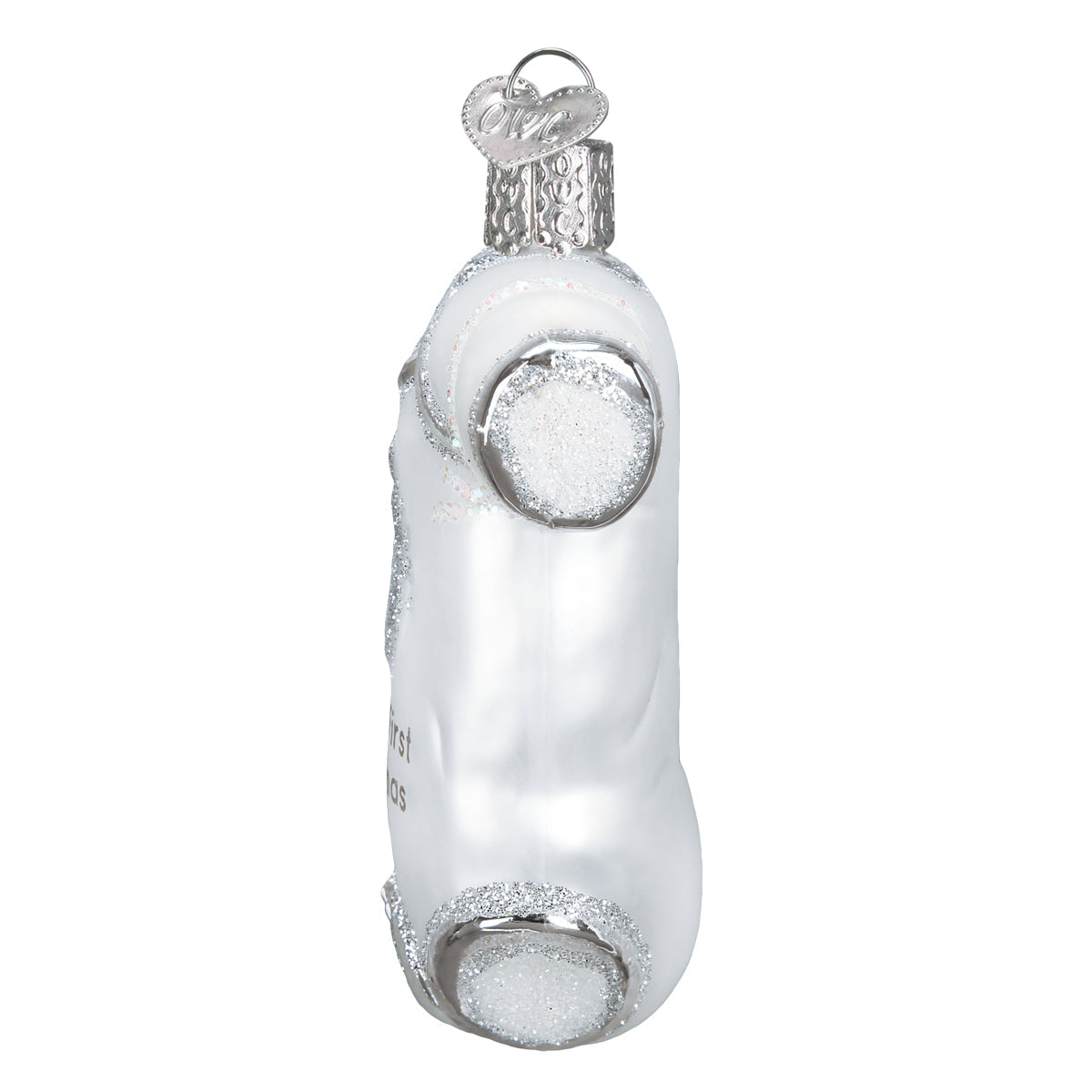 White Baby Onesie Ornament Old World Christmas