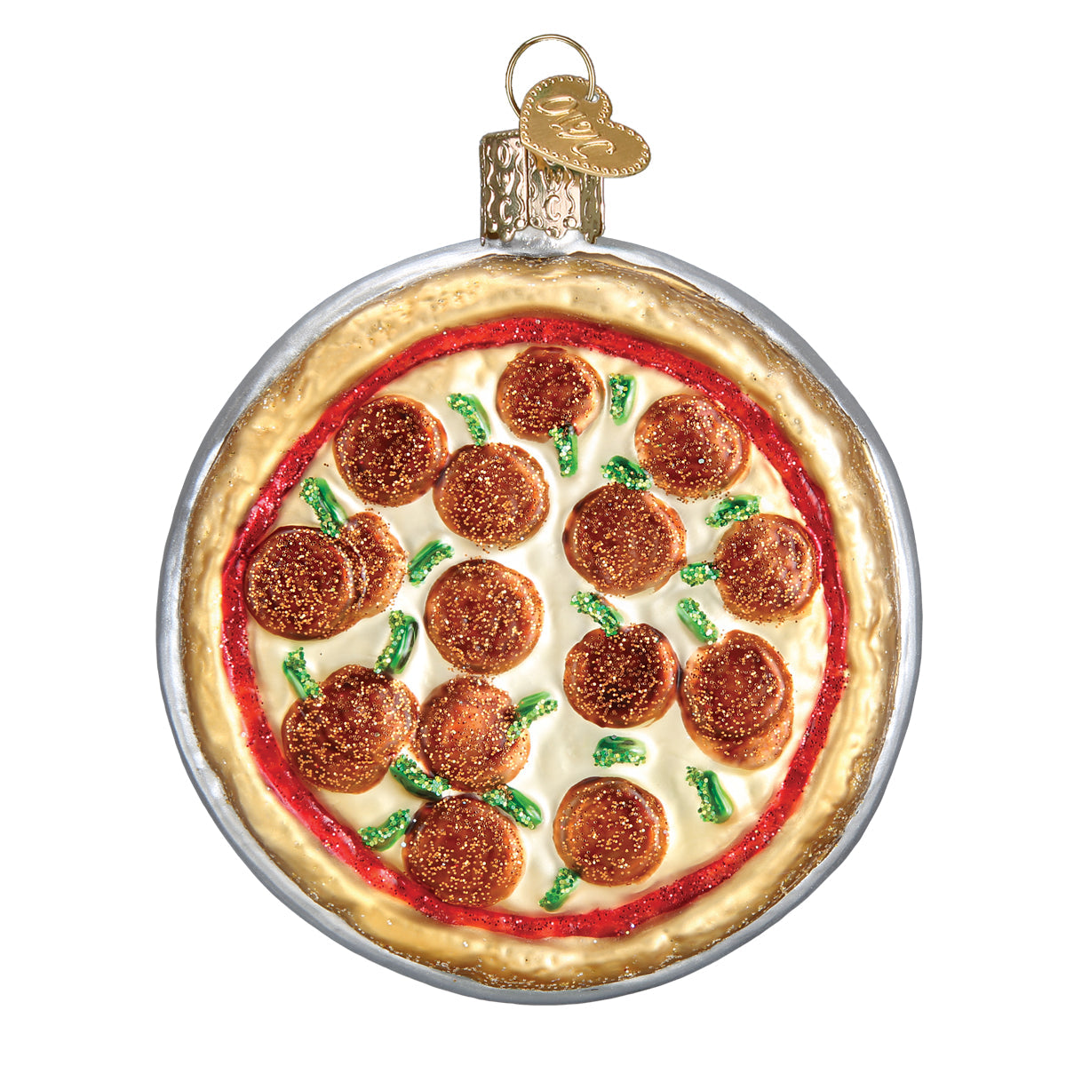 Pizza Pie Ornament Old World Christmas