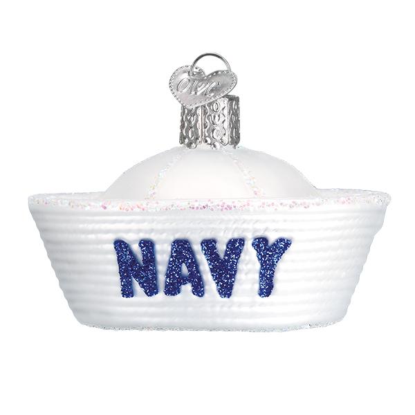 Navy Cap Ornament Old World Christmas