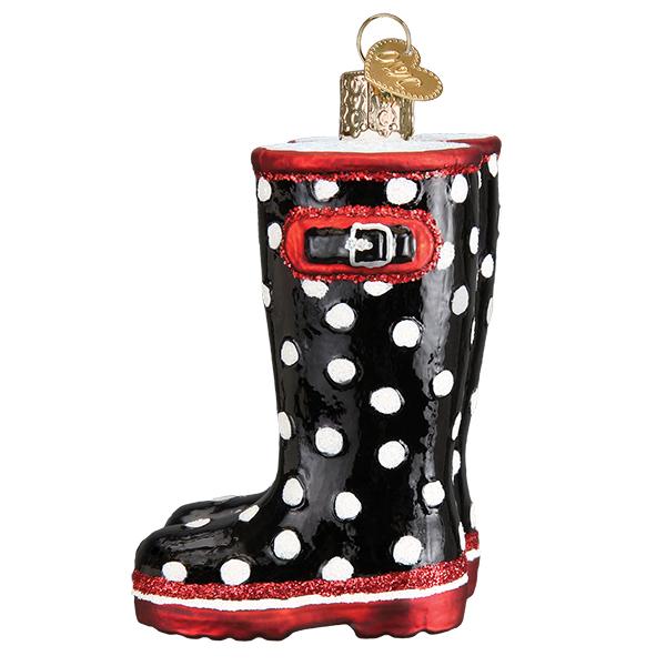 Rubber Boots Ornament Old World Christmas