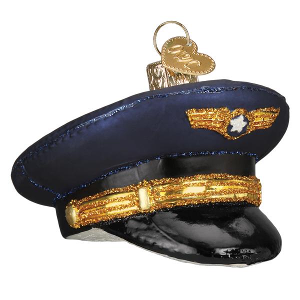 Pilot's Cap Ornament Old World Christmas