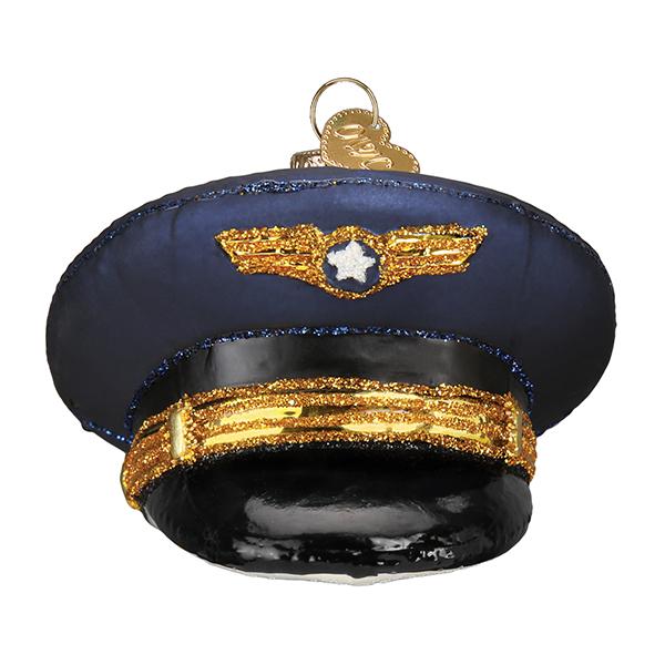 Pilot's Cap Ornament Old World Christmas