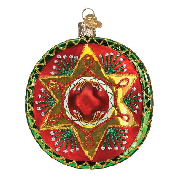 Sombrero Ornament Old World Christmas