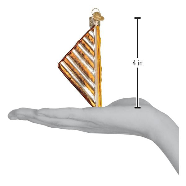 Grilled Cheese Sandwich Ornament Old World Christmas