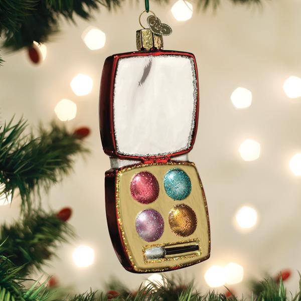 Makeup Palette Ornament Old World Christmas