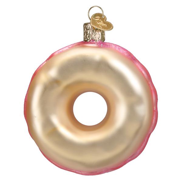 Pink Sprinkles Donut Ornament Old World Christmas