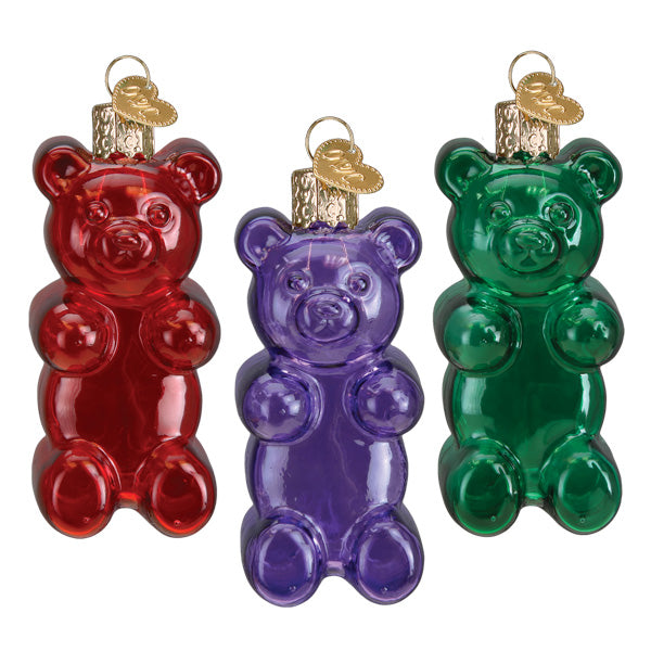 Jelly Bear Set Ornament Old World Christmas