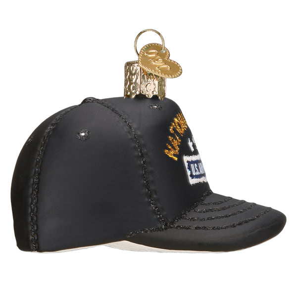 National Guard Cap Ornament Old World Christmas