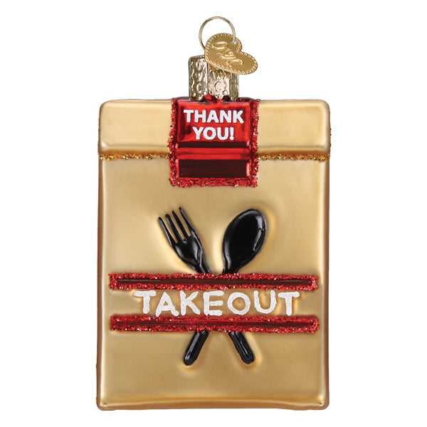 Takeout Bag Ornament Old World Christmas