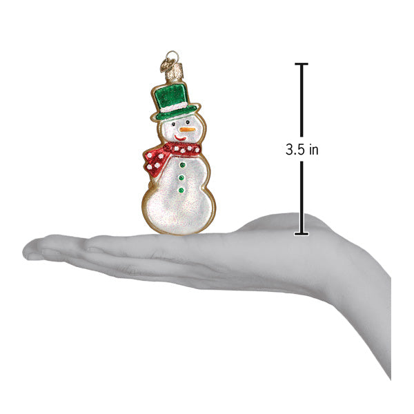 Snowman Sugar Cookie Ornament Old World Christmas