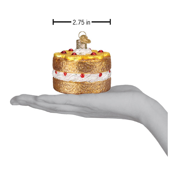 Pineapple Upsidedown Cake Ornament Old World Christmas