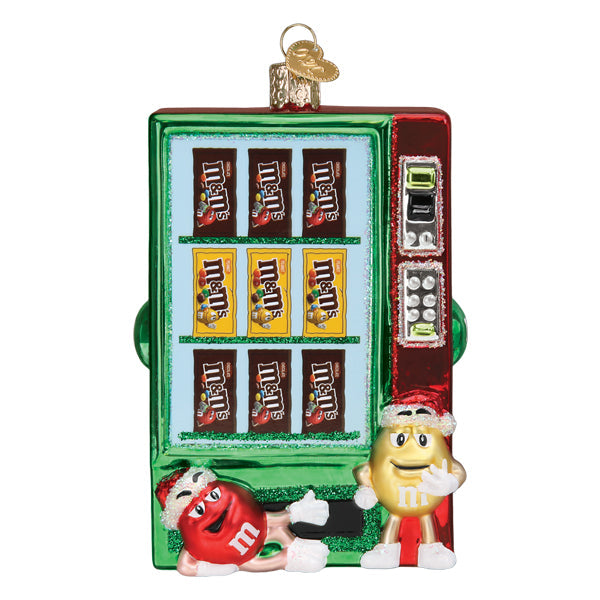 M&M'S Vending Machine Ornament Old World Christmas