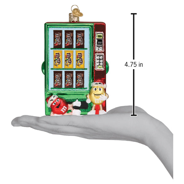 M&M'S Vending Machine Ornament Old World Christmas