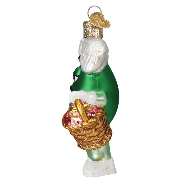 M&M'S Green Easter Ornament Old World Christmas