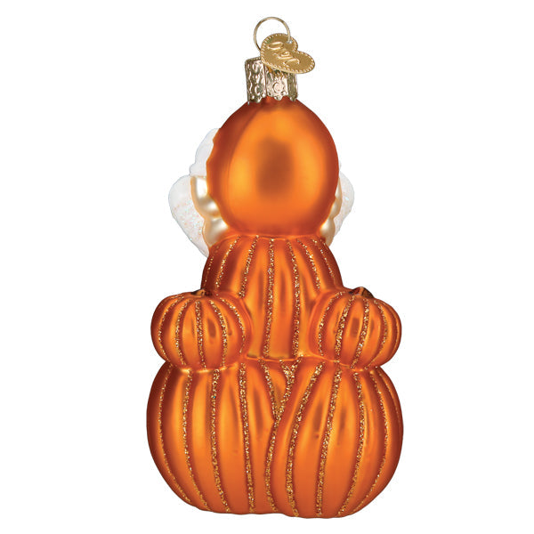 M&M'S Orange Autumn Ornament Old World Christmas