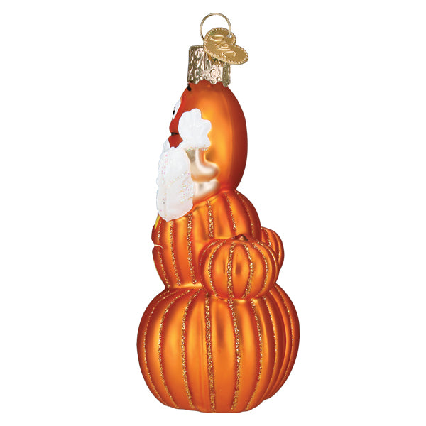 M&M'S Orange Autumn Ornament Old World Christmas