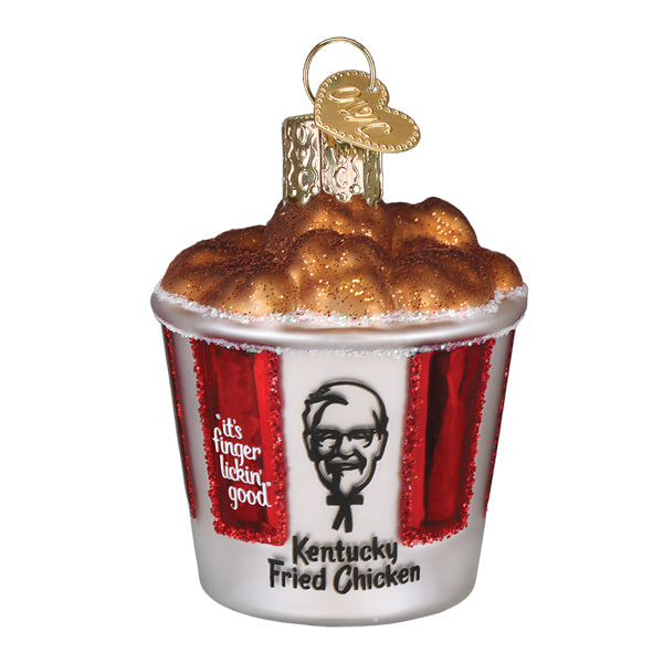 KFC Bucket Of Chicken Ornament Old World Christmas