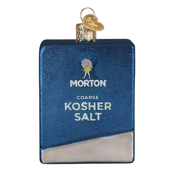 Morton Kosher Salt Box Ornament Old World Christmas