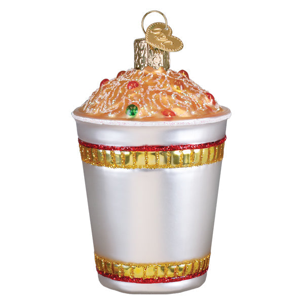Ramen Noodle Cup Ornament Old World Christmas