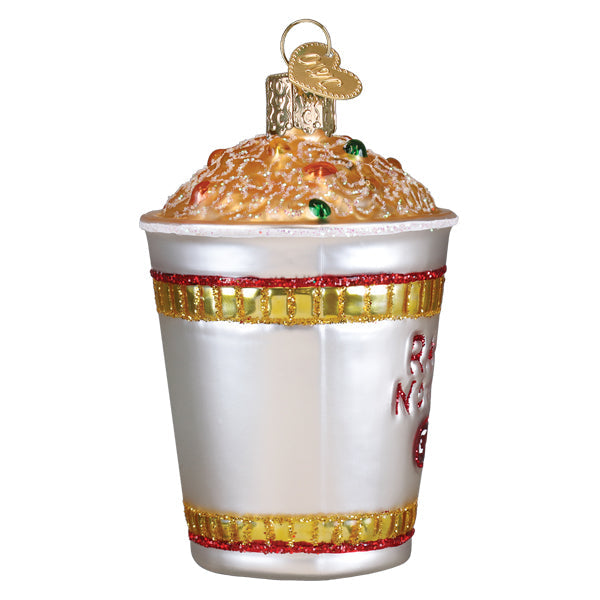 Ramen Noodle Cup Ornament Old World Christmas