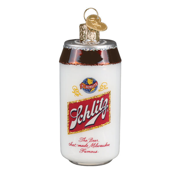 Schlitz Beer Can Ornament Old World Christmas