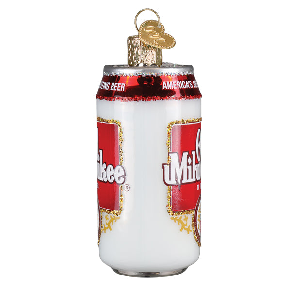 Old Milwaukee Beer Can Ornament Old World Christmas
