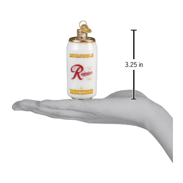 Rainier Beer Can Ornament Old World Christmas