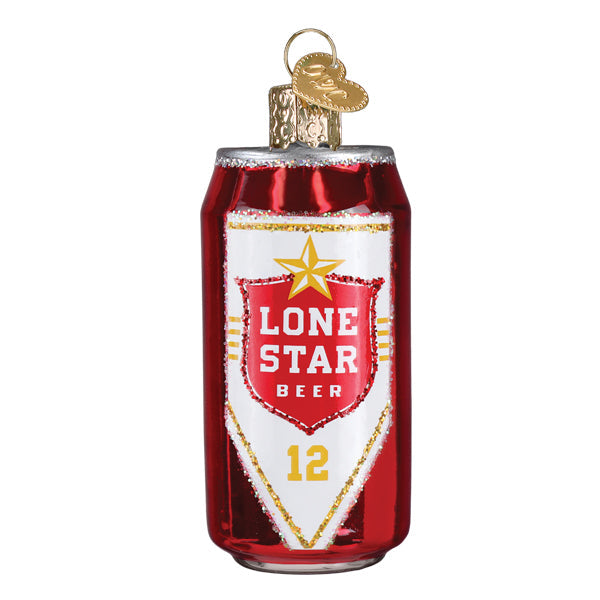 Lone Star Beer Can Ornament Old World Christmas