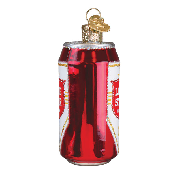 Lone Star Beer Can Ornament Old World Christmas