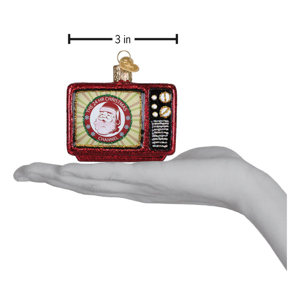 24 Hr Christmas Channel Ornament Old World Christmas