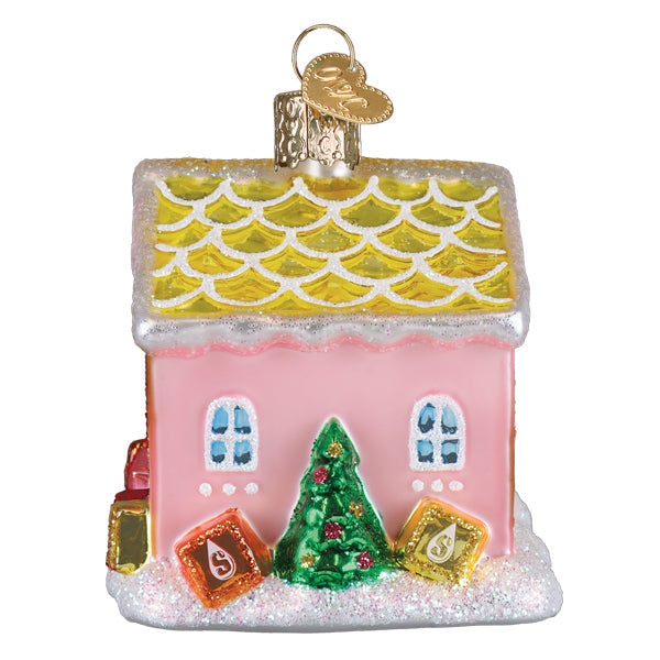Starburst Cottage Ornament Old World Christmas