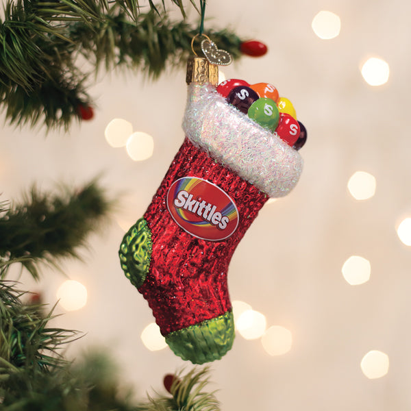 Skittles Stocking Ornament Old World Christmas