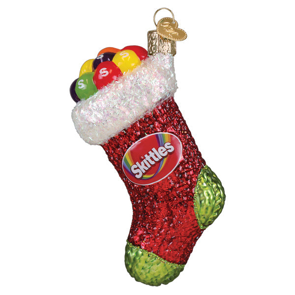 Skittles Stocking Ornament Old World Christmas