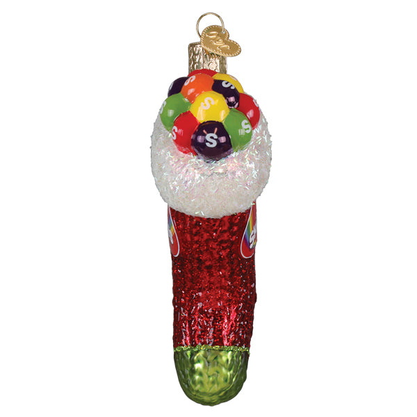 Skittles Stocking Ornament Old World Christmas