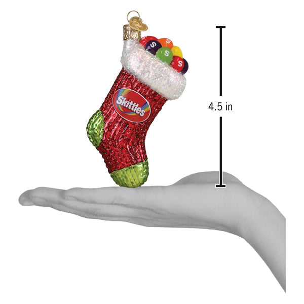 Skittles Stocking Ornament Old World Christmas