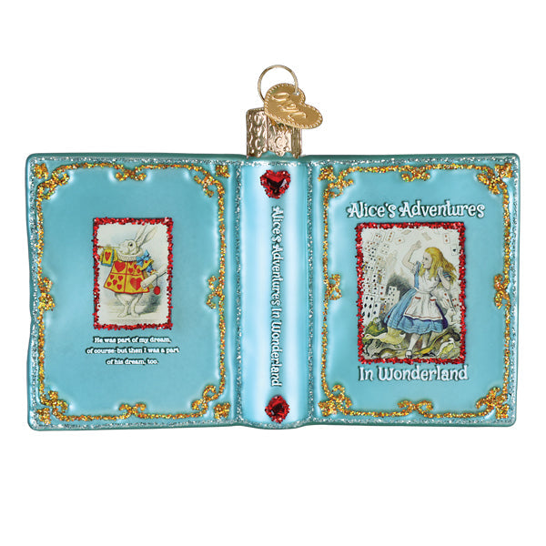Alice's Adventures In Wonderland Ornament Old World Christmas