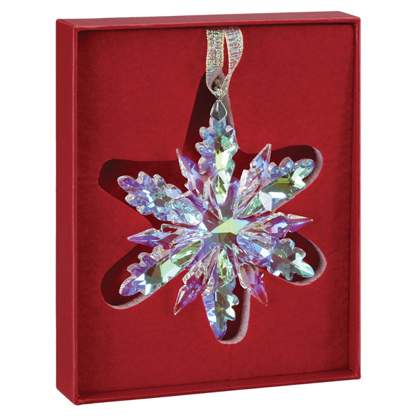 Radiant Crystal Snowflake Ornament Old World Christmas