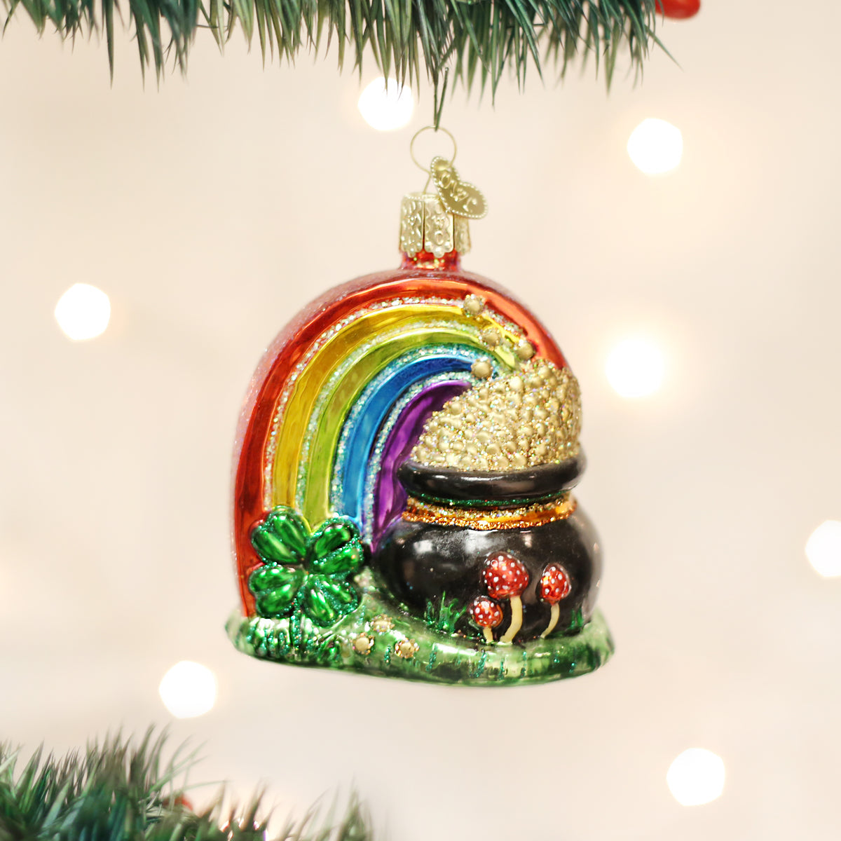 Pot Of Gold Ornament Old World Christmas