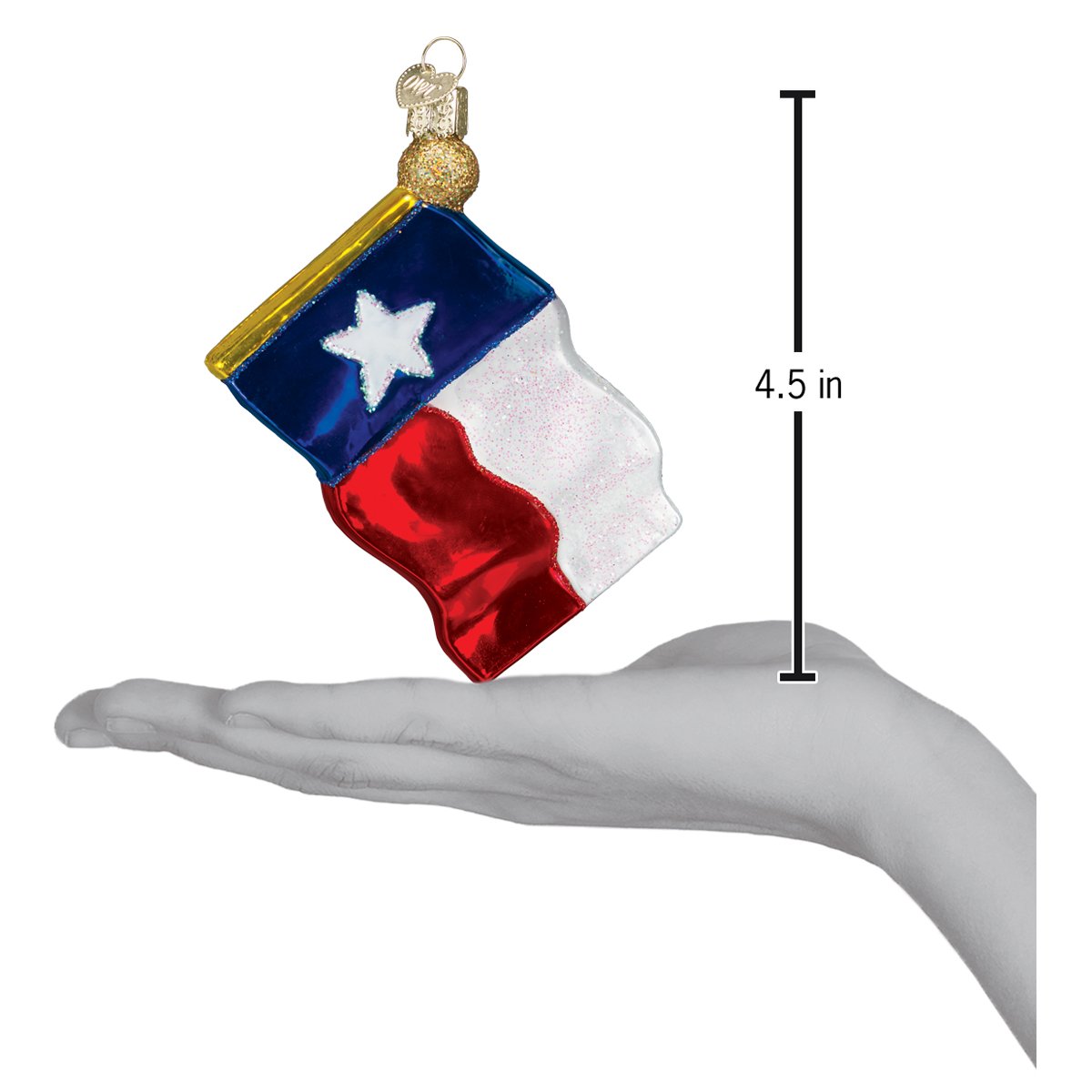 Texas State Flag Ornament Old World Christmas