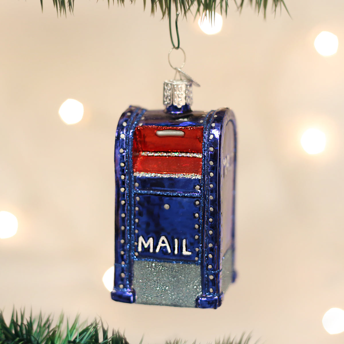 Mail Box Ornament Old World Christmas