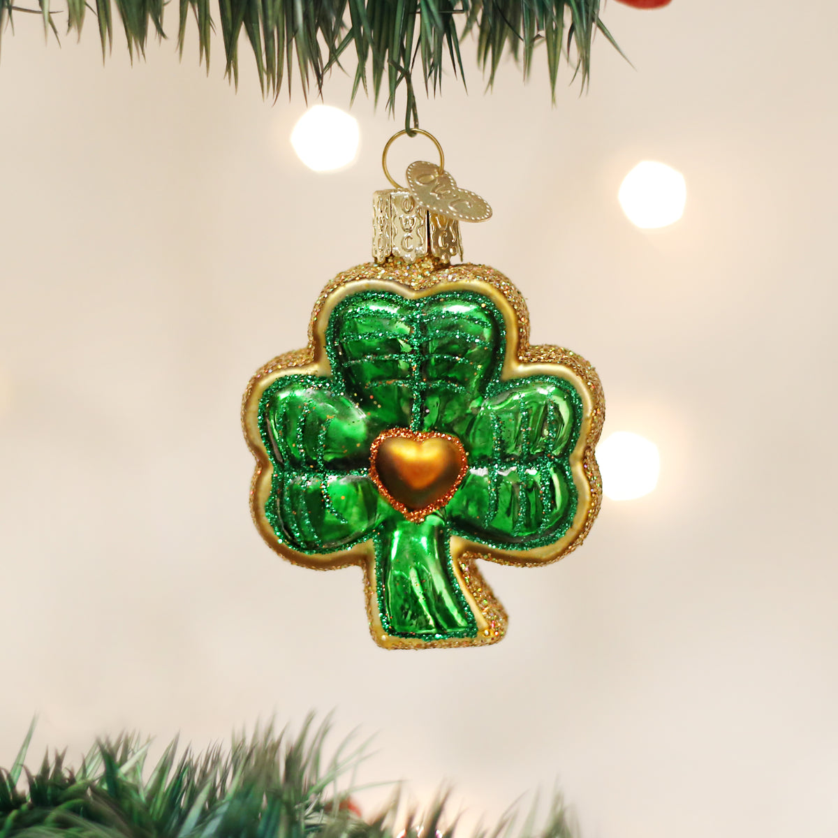 Shamrock Ornament Old World Christmas