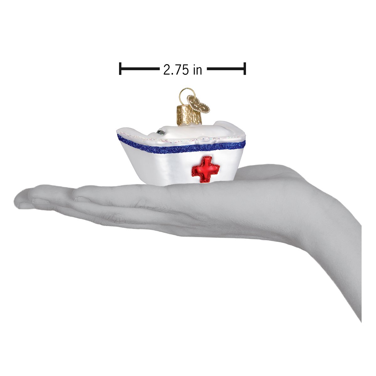 Nurse's Cap Ornament Old World Christmas