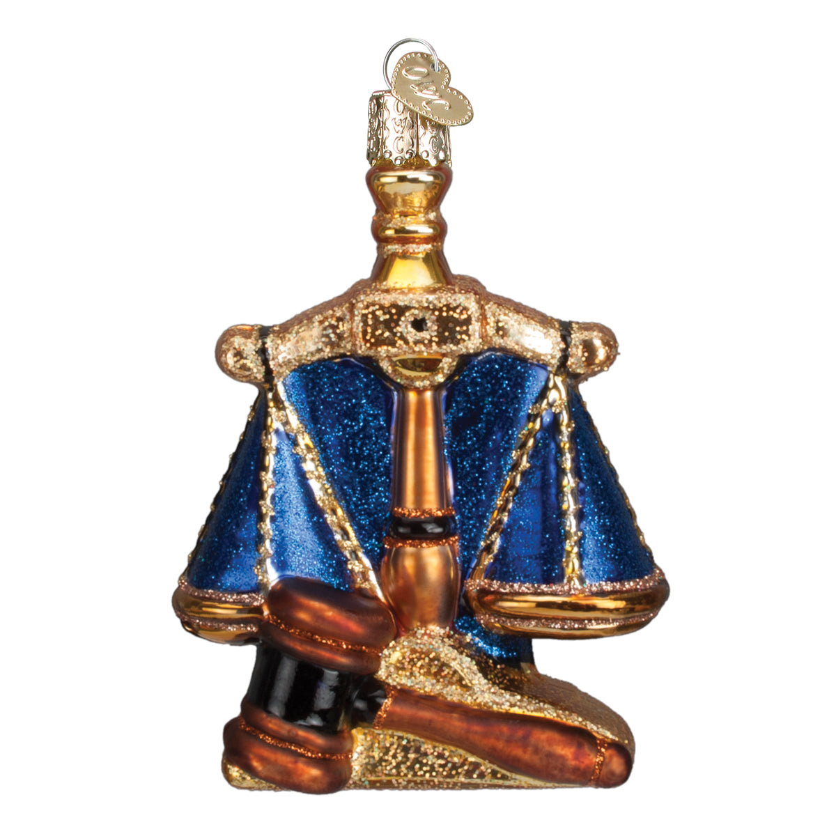 Scales Of Justice Ornament Old World Christmas