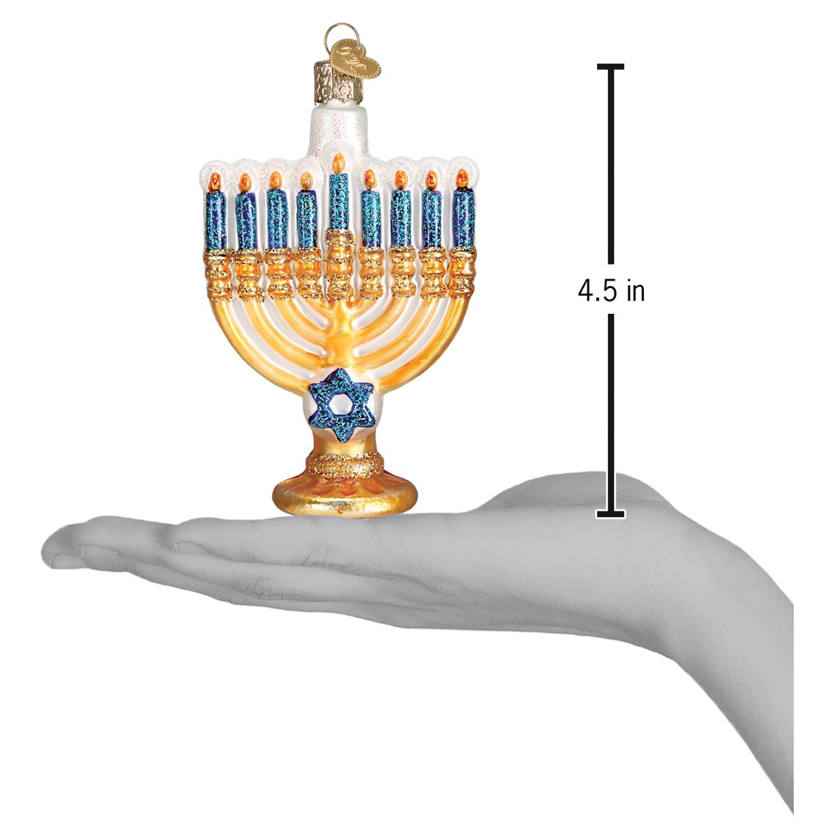 Menorah Ornament Old World Christmas