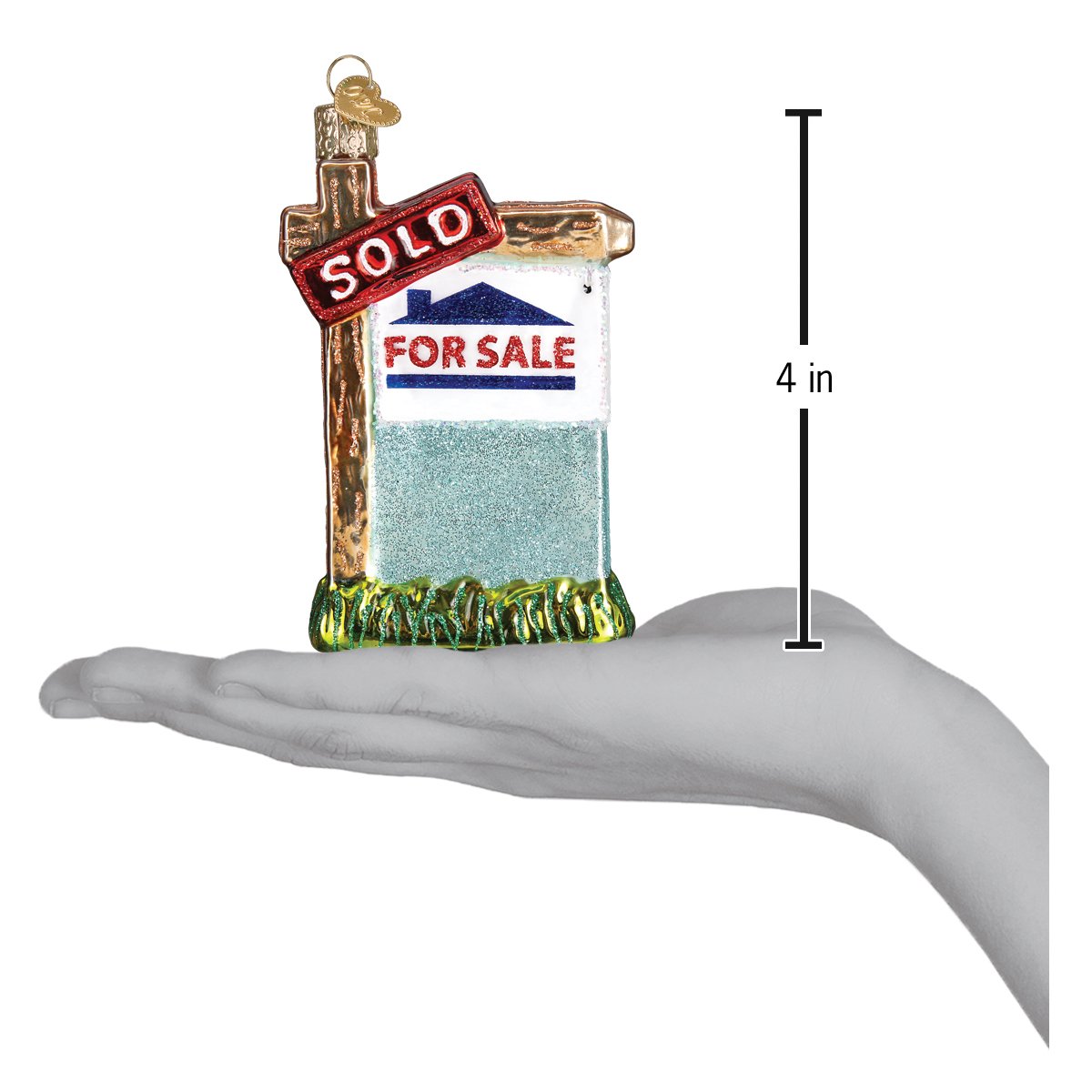 Realty Sign Ornament Old World Christmas