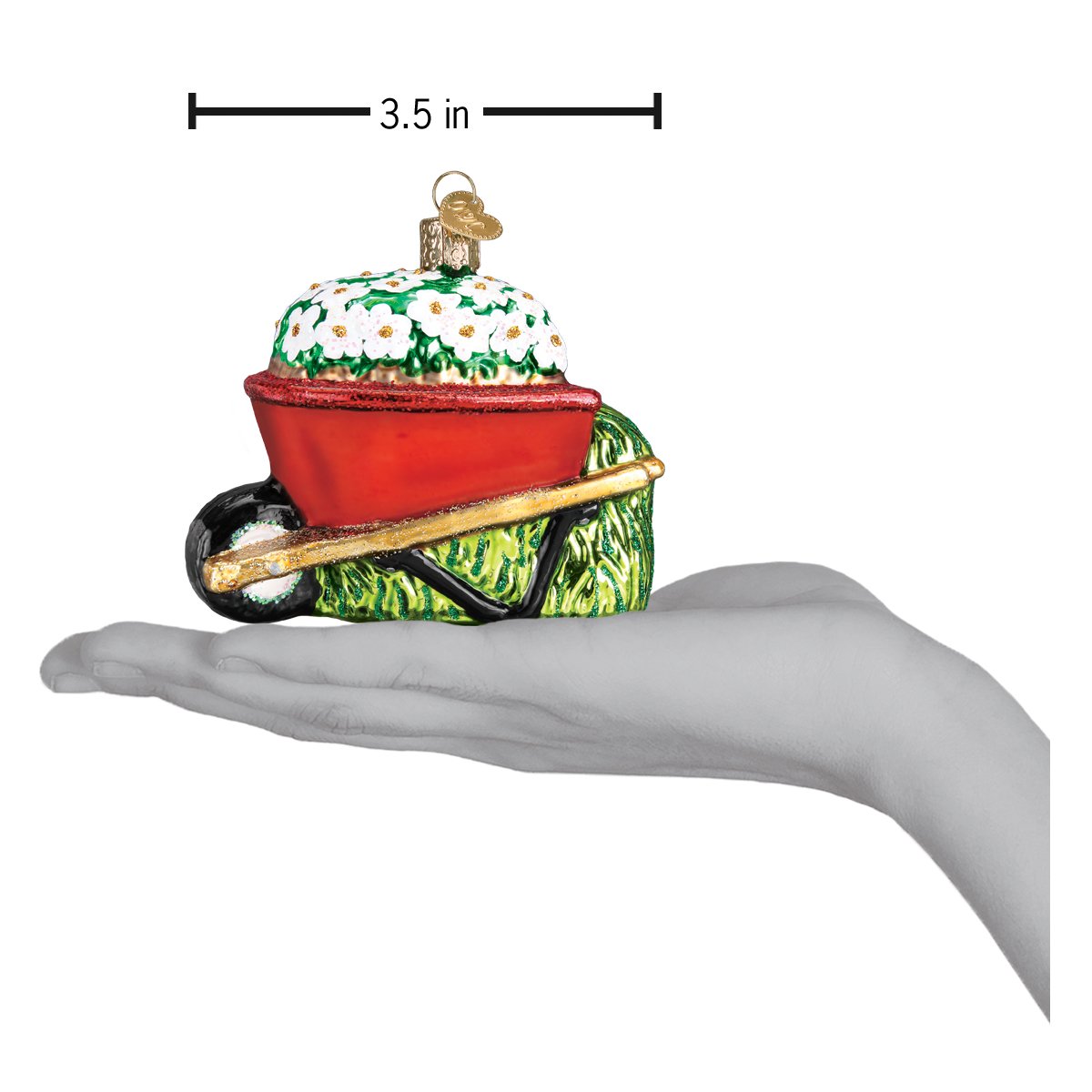 Wheelbarrow Ornament Old World Christmas