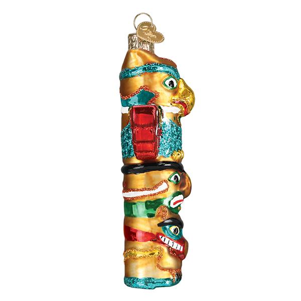 Totem Pole Ornament Old World Christmas