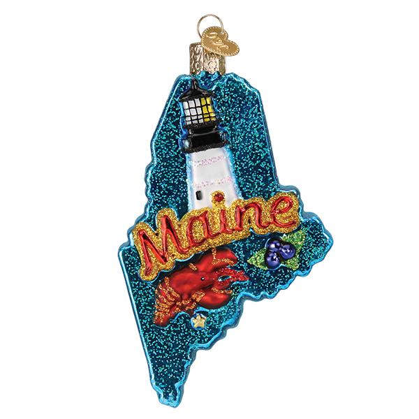 State Of Maine Ornament Old World Christmas