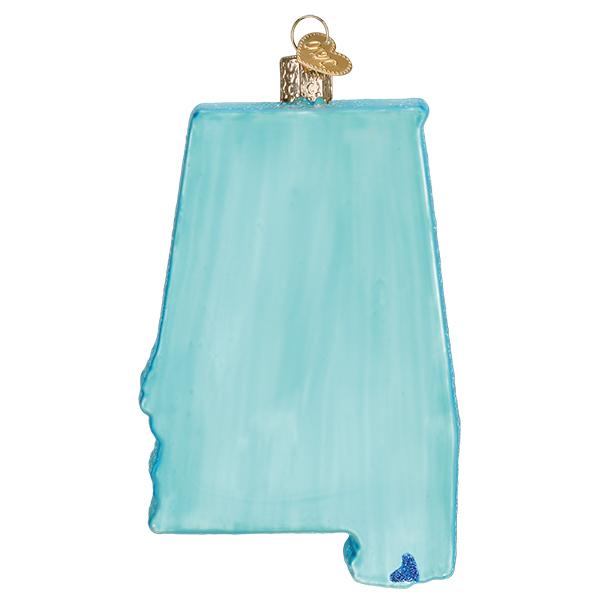 State Of Alabama Ornament Old World Christmas